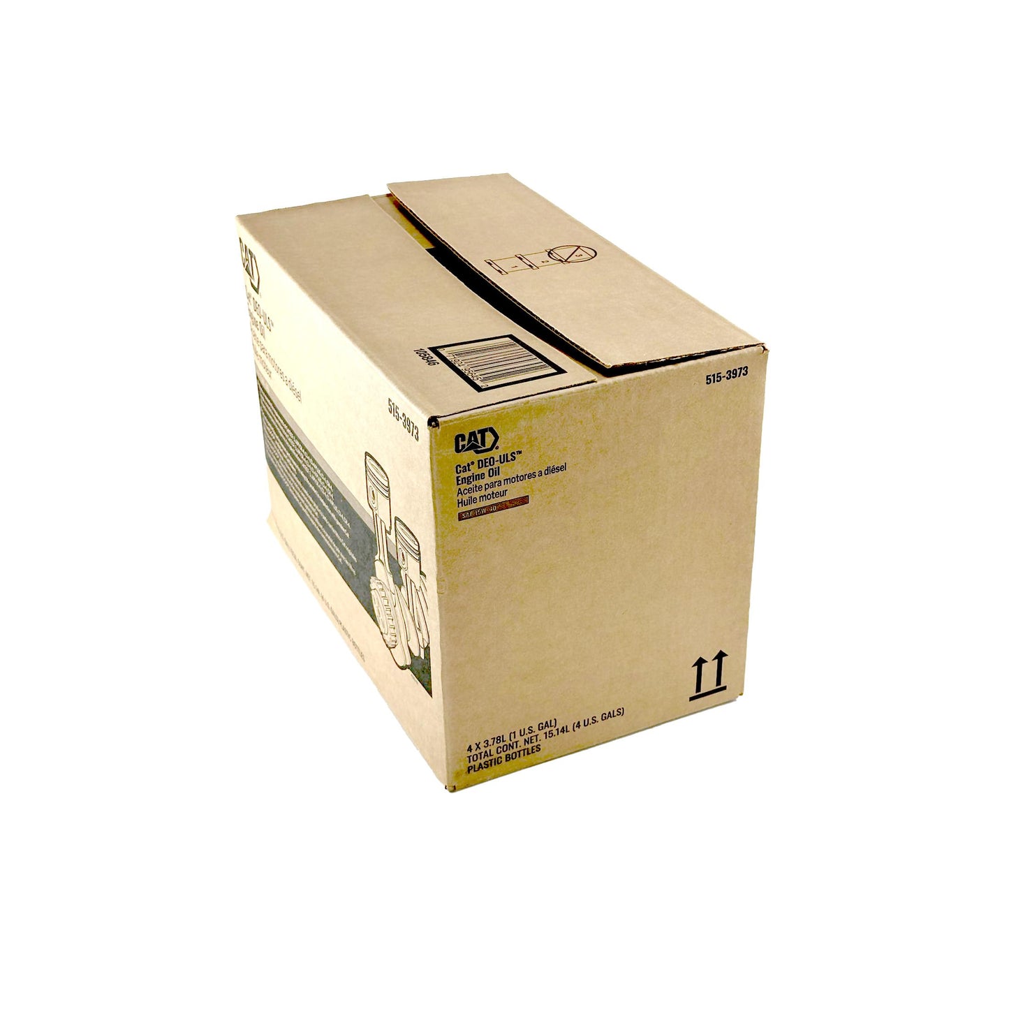 Cat 515-3973 DEO-ULS 15W-40 Engine Oil | 1 Gal. (Case of 4)