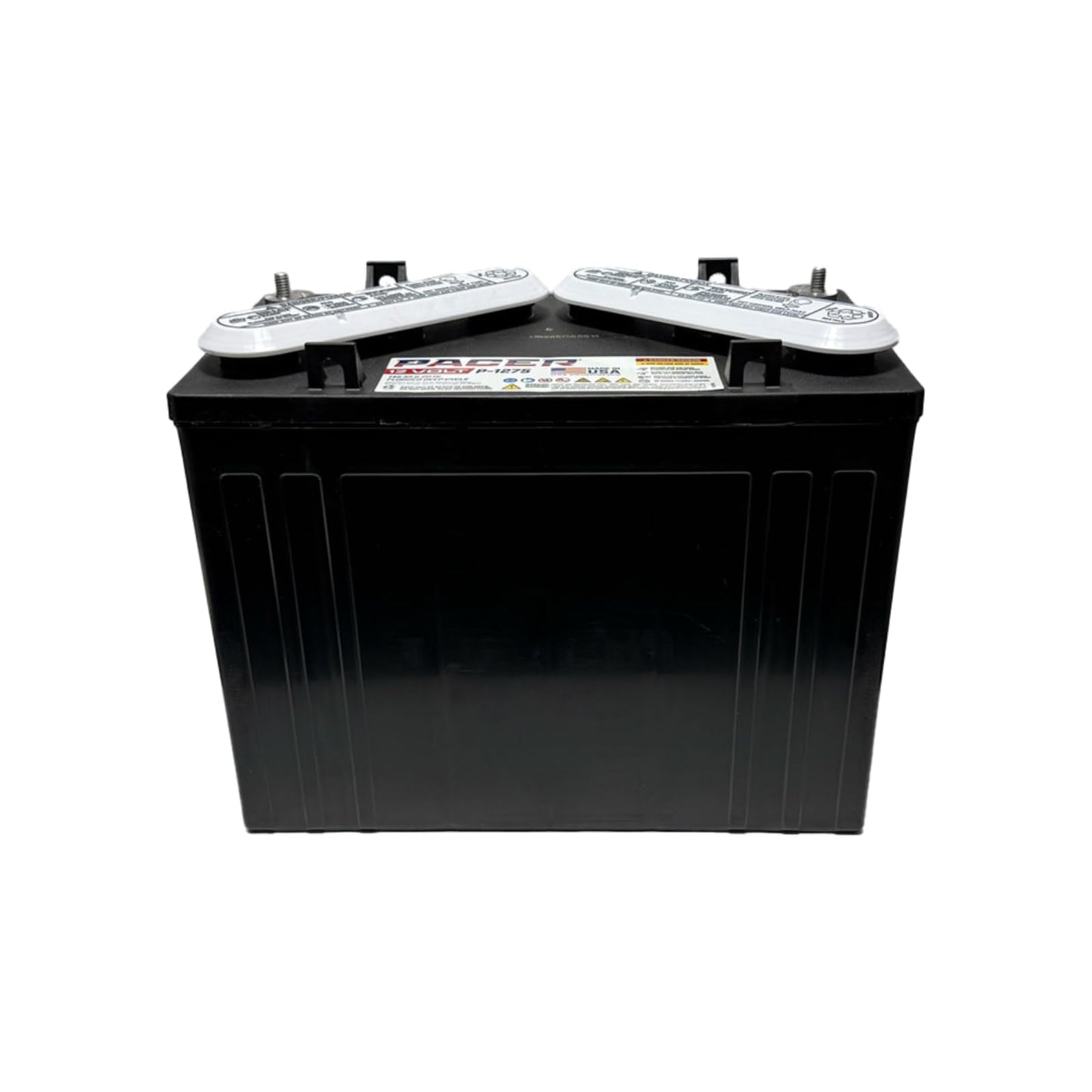 (Set of 6) Pacer P-1275 12V 145Ah Deep Cycle Golf Cart, Solar, Marine, RV, and Industrial Use Battery. Compatible with Trojan T-1275 | T1275