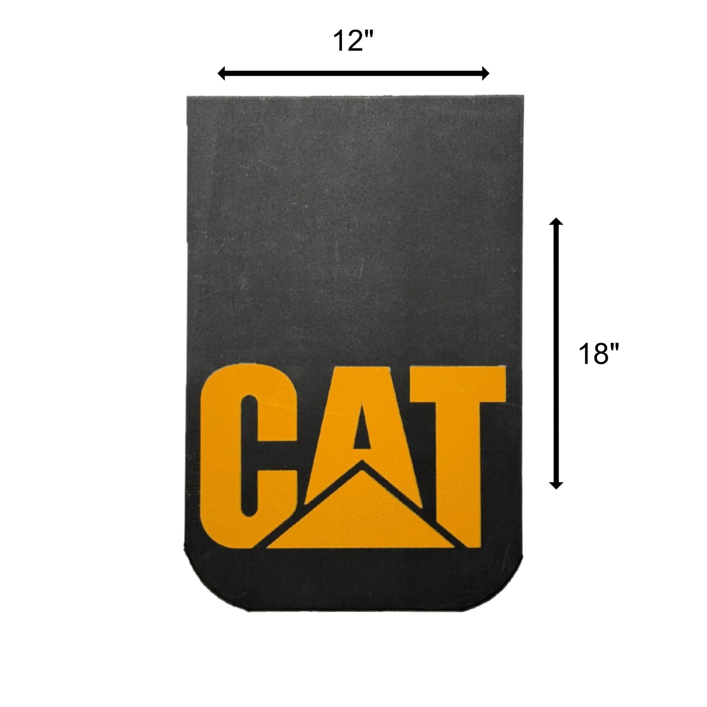 Cat Mud Flaps - 12" x 18" x 1/4" Thick (Set of 2)