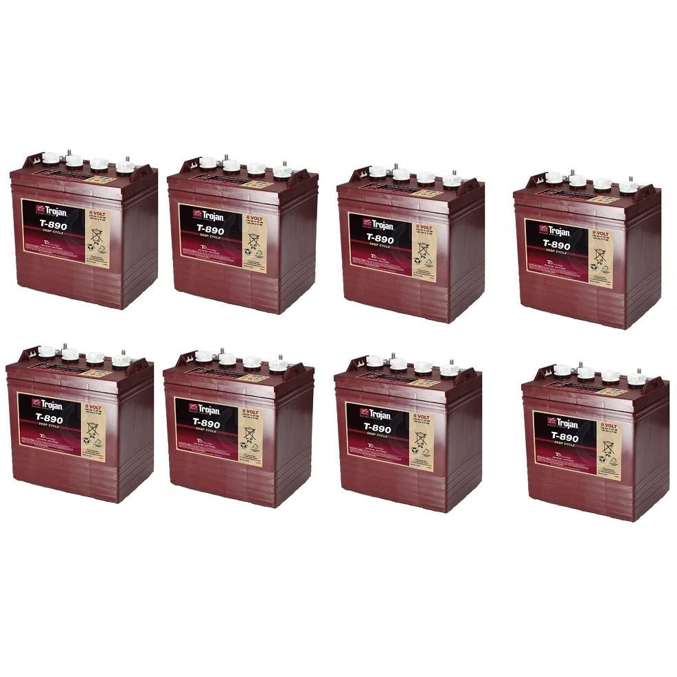 Trojan T-890 Deep Cycle 8V Battery X8