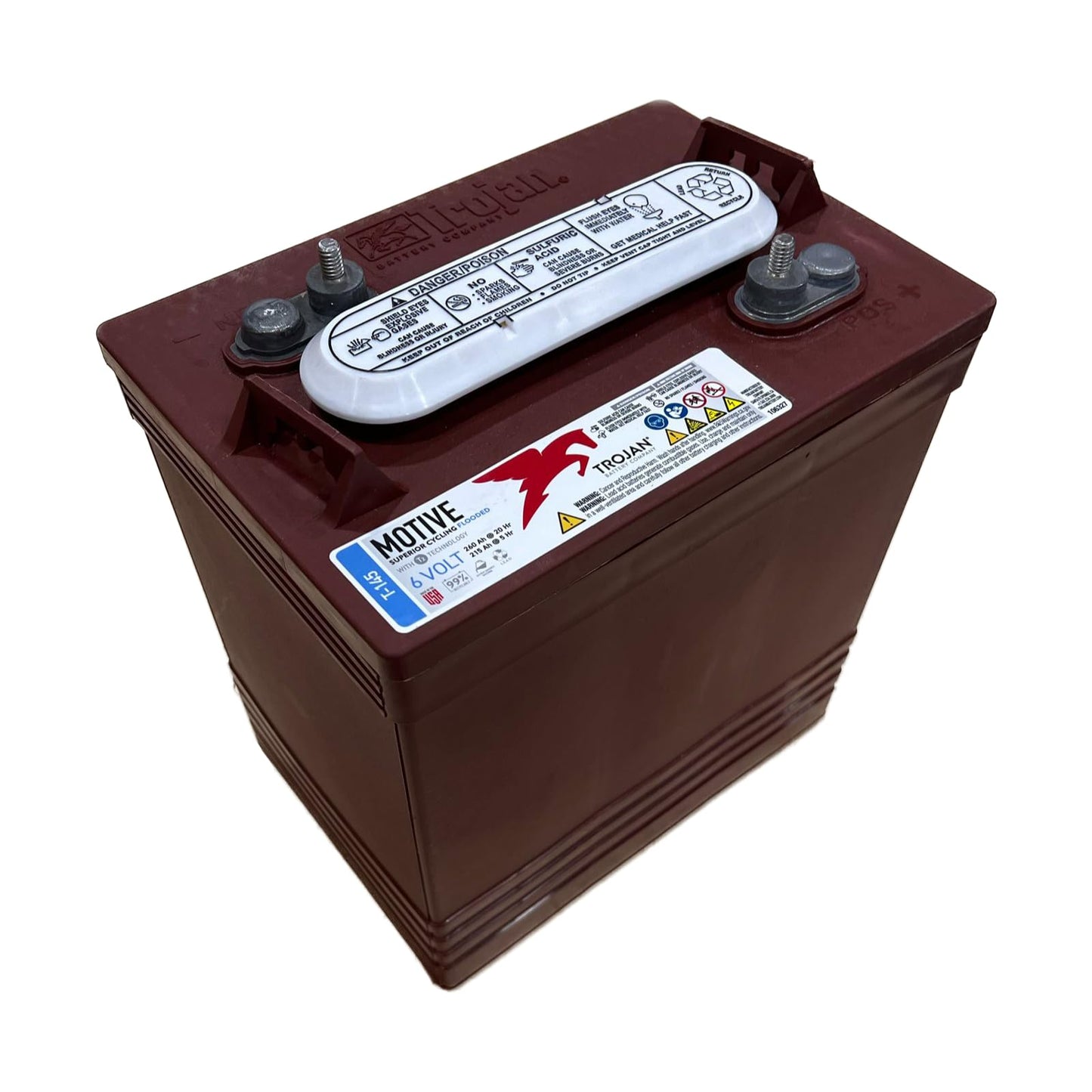 (8 Pack) T-145 6 Volt Deep Cycle 260Ah Golf Cart, Solar, Marine, RV, & Industrial Use GC2 Battery - Replaces T-605, T-105, T-125