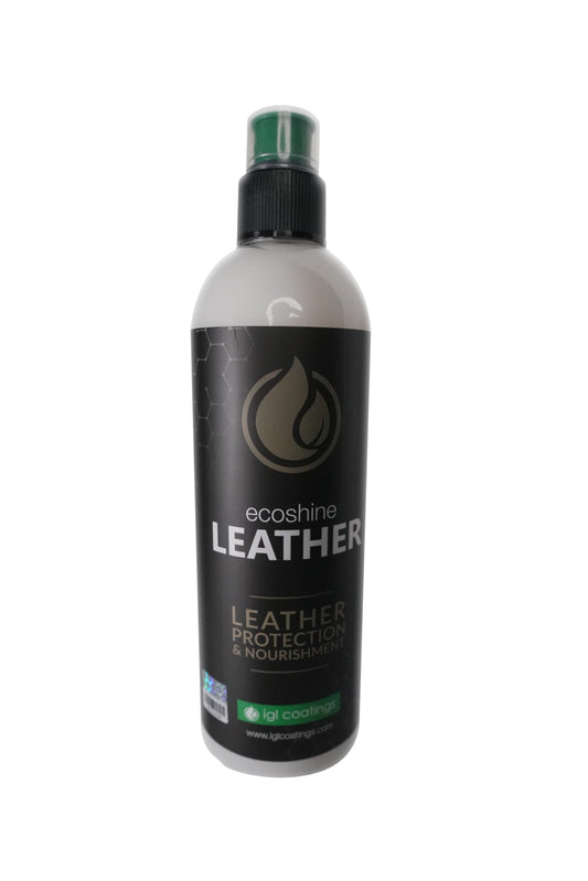 IGL Ecoshine Leather Protection and Nourishment – Premium Care for Leather Seats, Furniture & Accessories (500ml)