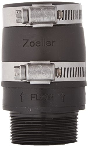 Zoeller 30-0238 Inline Check Valve, Small, Black