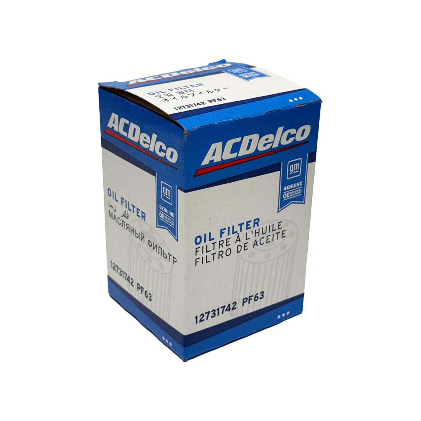 ACDelco GM PF63 (12731742) Original Equipment Engine Oil Filter (Case of 12)