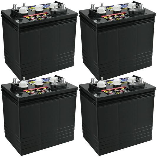 PowerStar Crown CR-220 Group GC2 6V 220 AH Battery X4