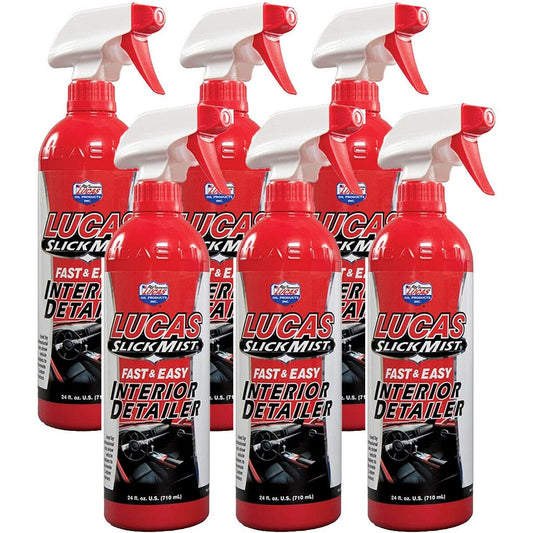 Lucas Oil 10514 Slick Mist Interior Detailer - 24 fl oz. (Pack of 6)