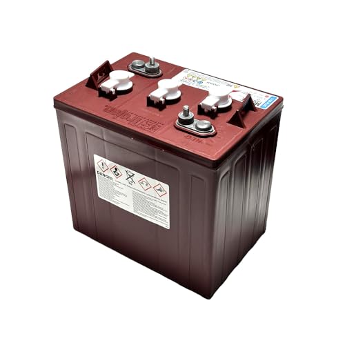 4 X TROJAN BATTERY T-105 PLUS 6V DEEP CYCLE FLOODED 225 Ah.