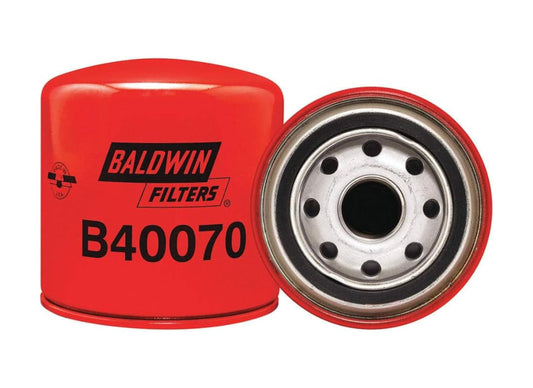 Baldwin Filters B40070 Spin-On Lube Filter, 3-31/32" L,3-11/16" O.D. (Replaces 7012303)