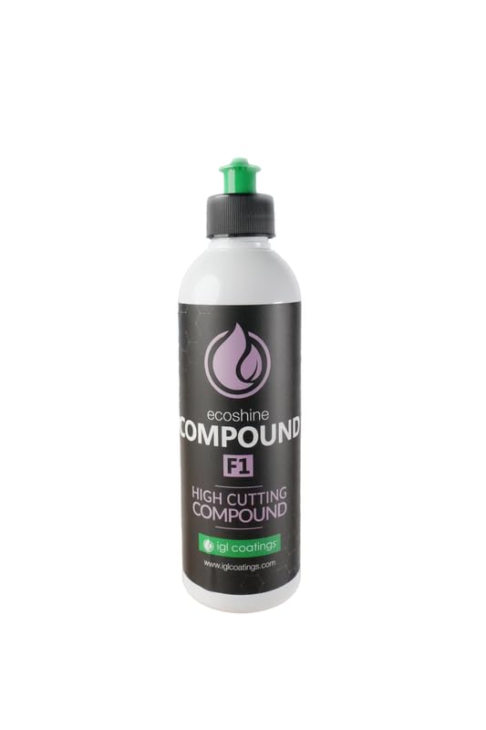 IGL Ecoshine Compound F1 High Cut (300g) – Advanced Abrasive Technology for Superior Paint Correction & Swirl Removal