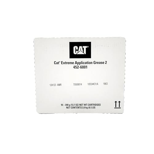Cat 452-6001 Extreme Application Grease NLGI #2, 5% Moly 13.7oz. | 10 Cartridges