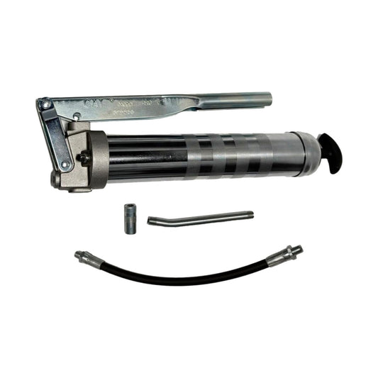 Cat 8F-9866 Lever Grease Gun Assembly – Heavy-Duty Grease Dispenser Equipment, Includes 12” Hose, Coupler & Nipple