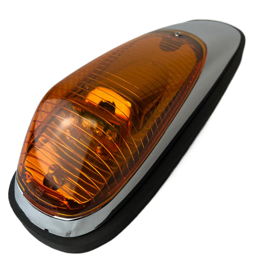 AUTOMANN 564.75084 Cab Marker Light 4 Le Ds, Amber Lens, Composite, OEM Style Plug