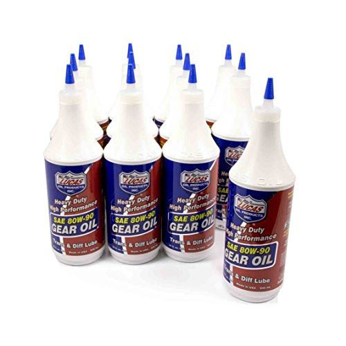 Lucas Oil 10043-12 80w-90 Gear Oil (Case of 12)