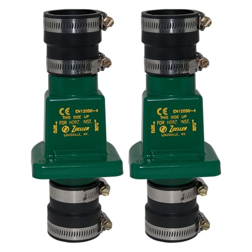 Zoeller 30-0181 PVC Plastic Check Valve, 1-1/2 Inch (2 Pack)