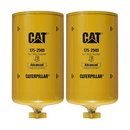 Caterpillar 175-2949 Advanced High Efficiency Fuel/Water Separator (Pack of 2)