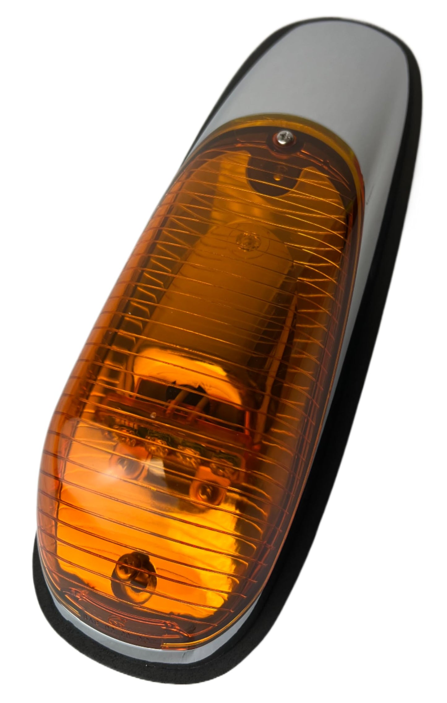 AUTOMANN 564.75084 Cab Marker Light 4 Le Ds, Amber Lens, Composite, OEM Style Plug