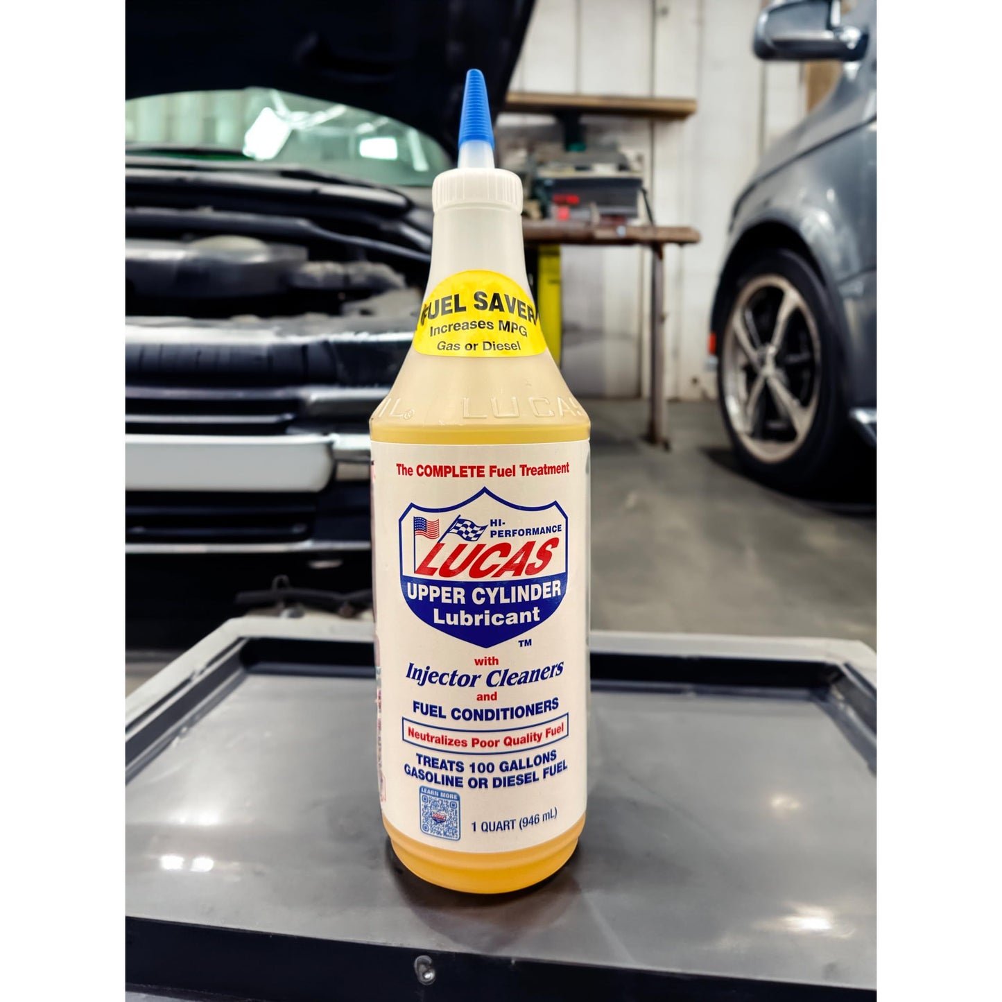 LUCAS Oil 10003-PK12 Fuel Treatment - 1 Quart