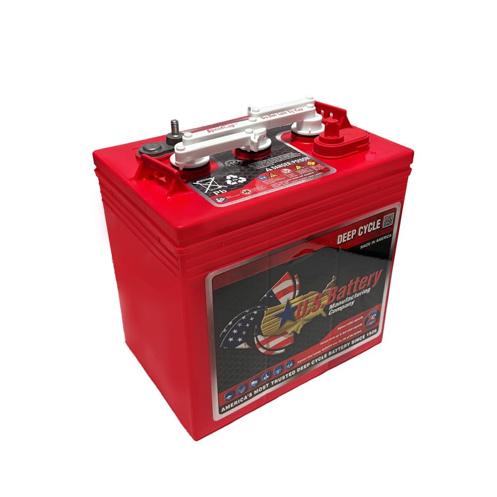 (Set of 12) US Battery US2200XC2 6 Volt 232 Ah Deep Cycle Battery, Group Size GC2 | Replaces T-105 T105
