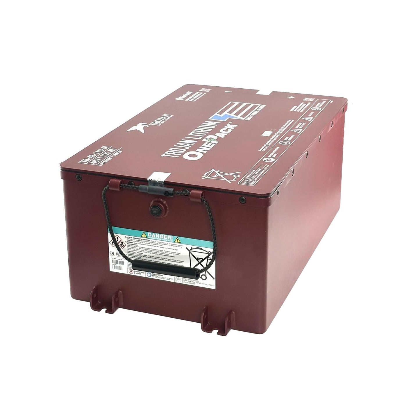 Trojan OnePack 48V 105Ah Lithium Golf Cart Battery Bundle | No Maintenance