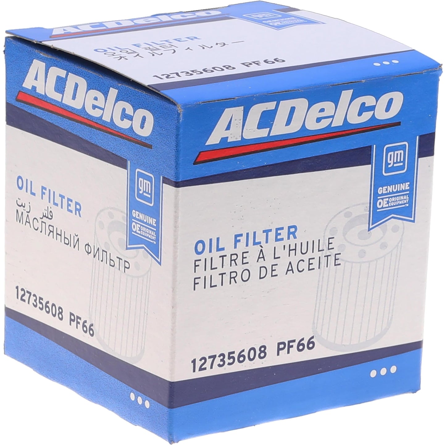 ACDelco GM Original Equipment PF66 (12735608) Oil Filter