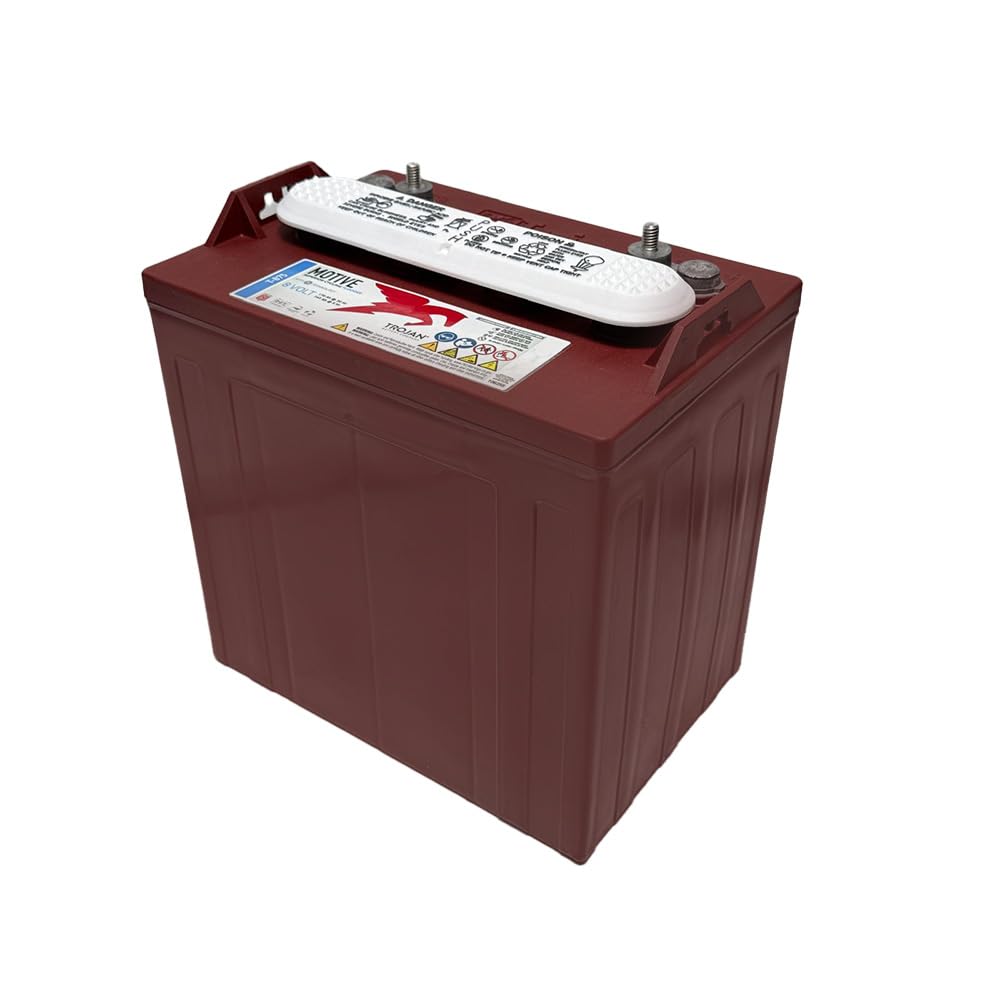 Trojan T875 8 Volt, 170 AH Deep Cycle Battery (Pack of 6)