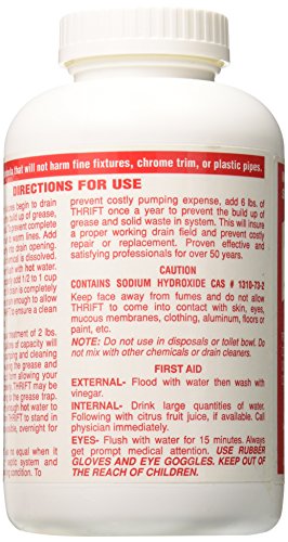 Thrift T-200  Drain Cleaner 2 lb