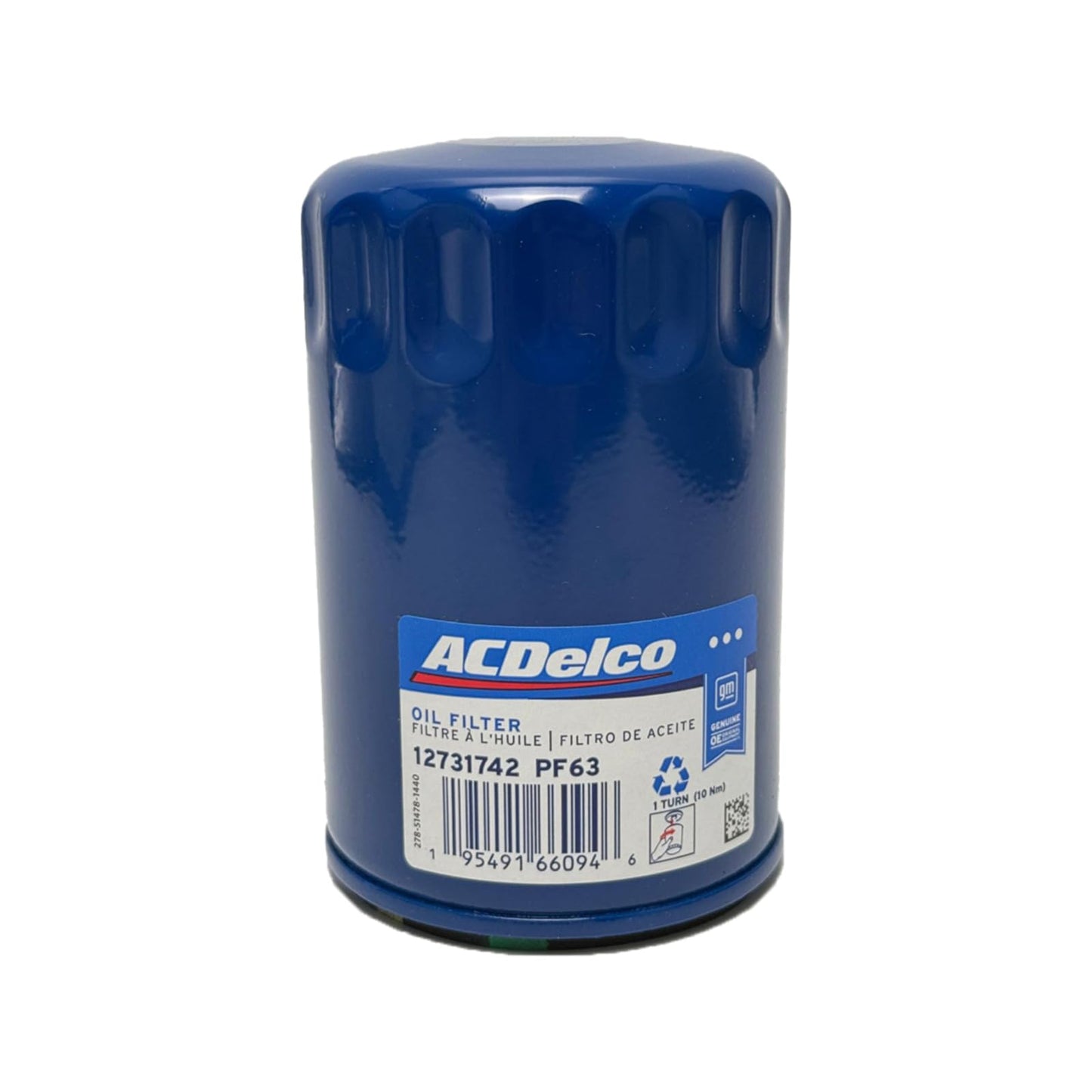 ACDelco GM PF63 (12731742) Original Equipment Engine Oil Filter (Case of 12)