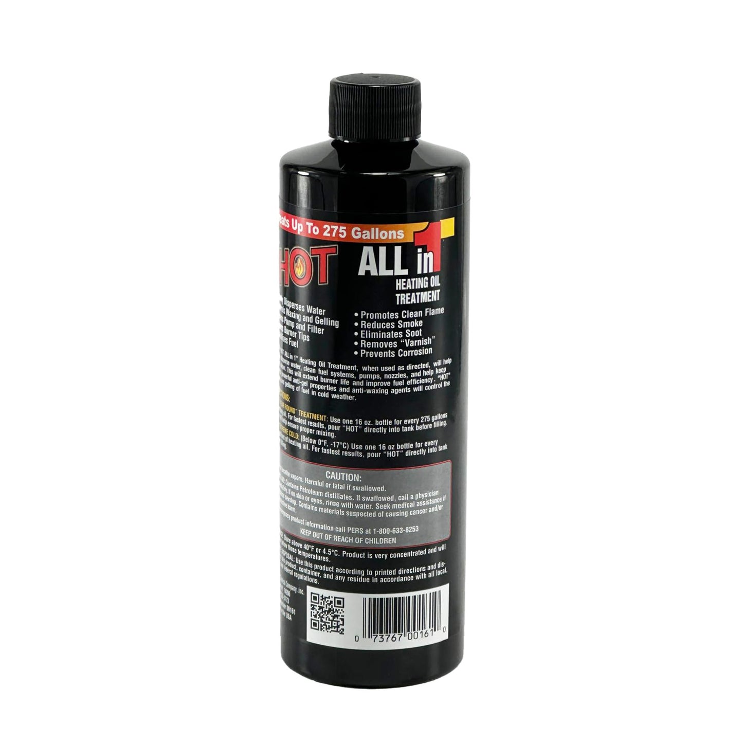 HOT 4-in-1 Heating Oil Treatment, Case of 24 bottles, 16 ounces each
