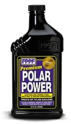 FPPF 90106 POLAR POWER 32 OZ. BOTTLE, TREATS 250 GALLONS OF DIESEL FUEL PER BOTTLE