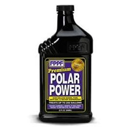 FPPF 90106 POLAR POWER 32 OZ. BOTTLE, TREATS 250 GALLONS OF DIESEL FUEL PER BOTTLE