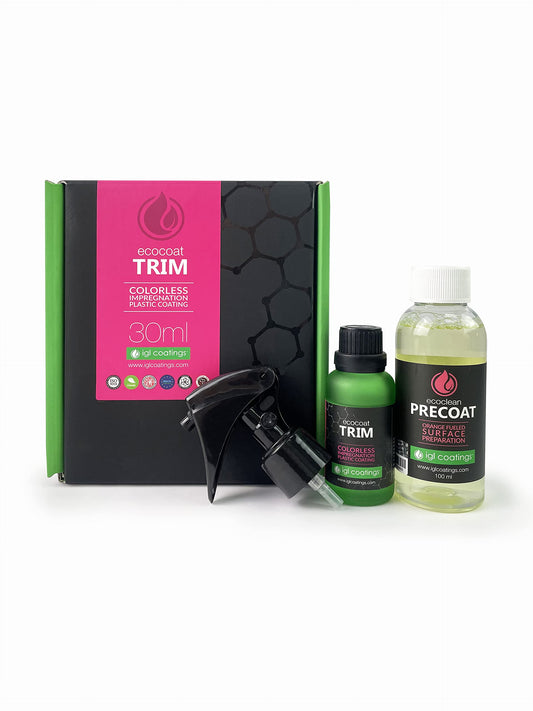 IGL Ecocoat Trim Kit Plastic Coating (30ml) – Advanced Colorless Impregnation for Long-Lasting UV Protection & Restoration