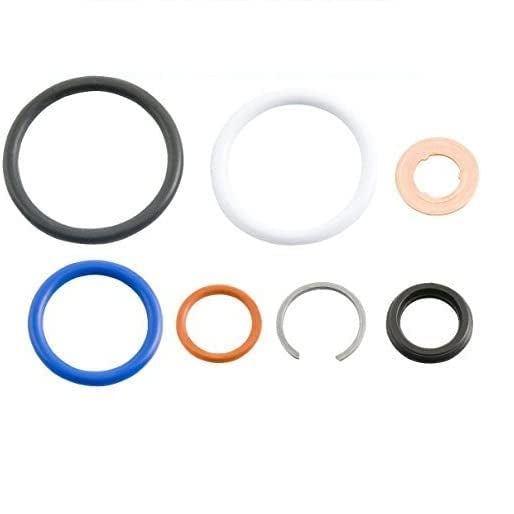 2002-2010 Power Stroke 6.0L and 4.5L LCF Engines and Navistar VT365, VT275, MaxxForce 5 Engines G2.8 Injector Seal Kit (Set of 8)| Alliant Power # AP0002 | OEM PART #'s: 3C3Z9229AA, CM5055, 1843682C91