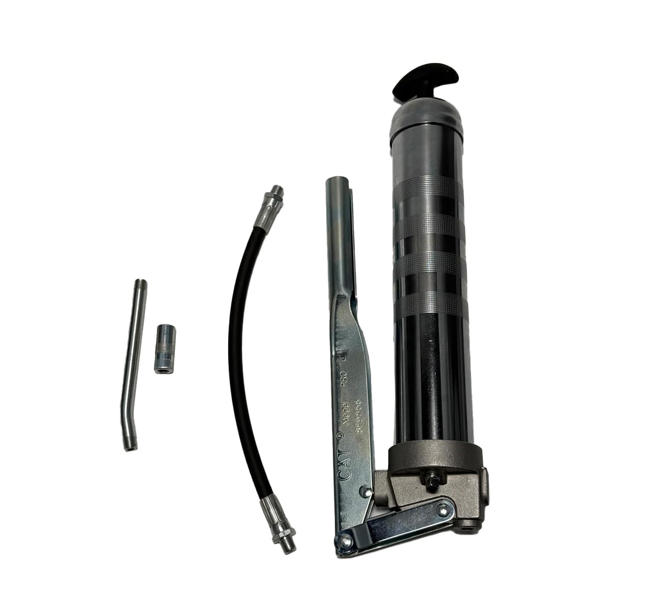 Cat 8F-9866 Lever Grease Gun Assembly – Heavy-Duty Grease Dispenser Equipment, Includes 12” Hose, Coupler & Nipple
