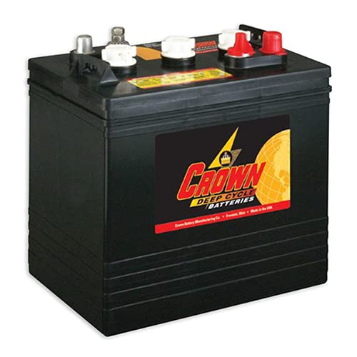 Crown Replacement for Trojan T105 6 Volt Battery - 4 Pack