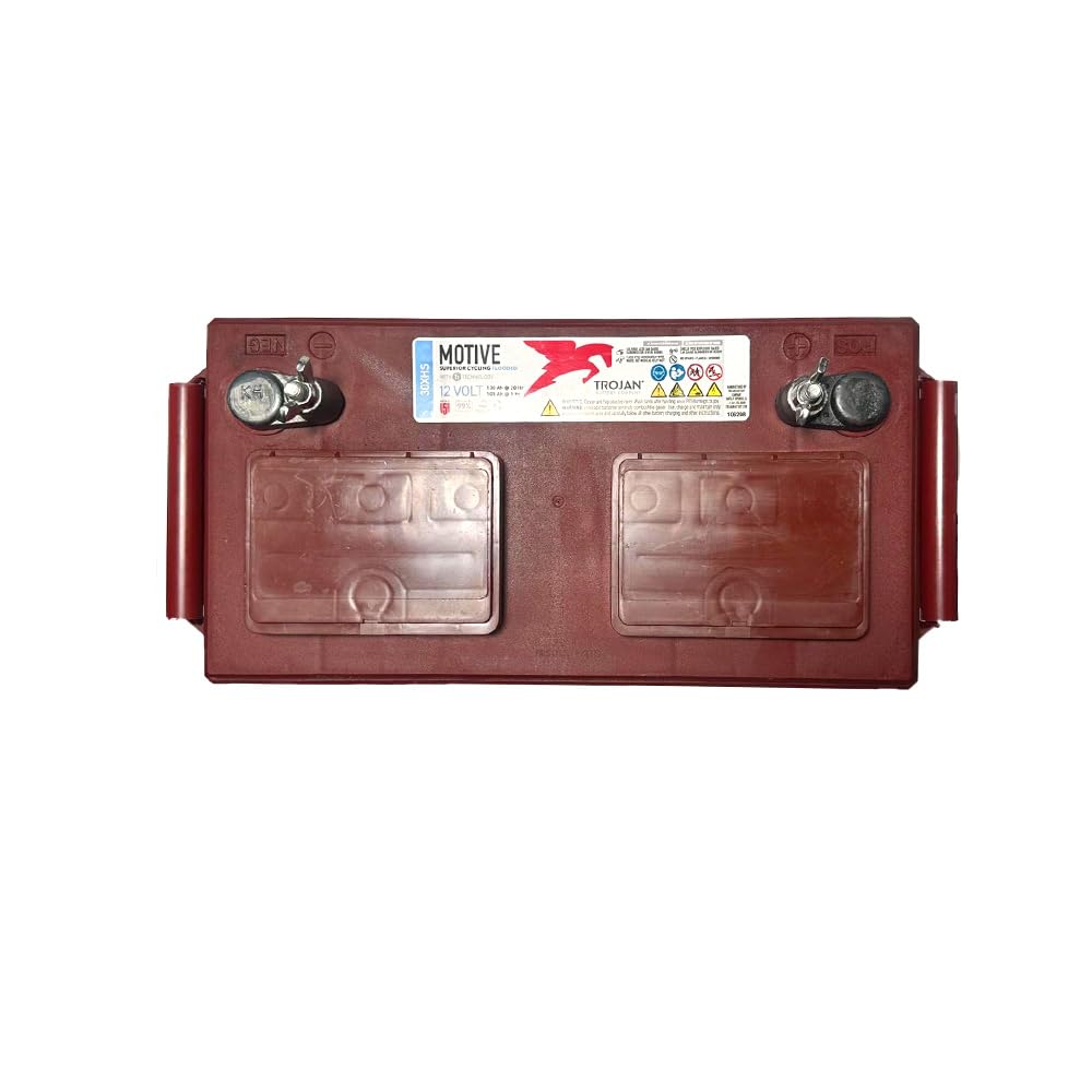 Trojan 30XHS 12V 130Ah Flooded Lead Acid Battery (Set of 2)