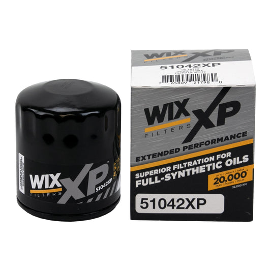 WIX 51042XP WIX XP Oil Filter Replacement, Built for Synthetic Oil - Compatible With Various GM Cars Trucks (75-76) (96-12) - Various Light Duty applications - Chevrolet, Buick, Cadillac (75-12)