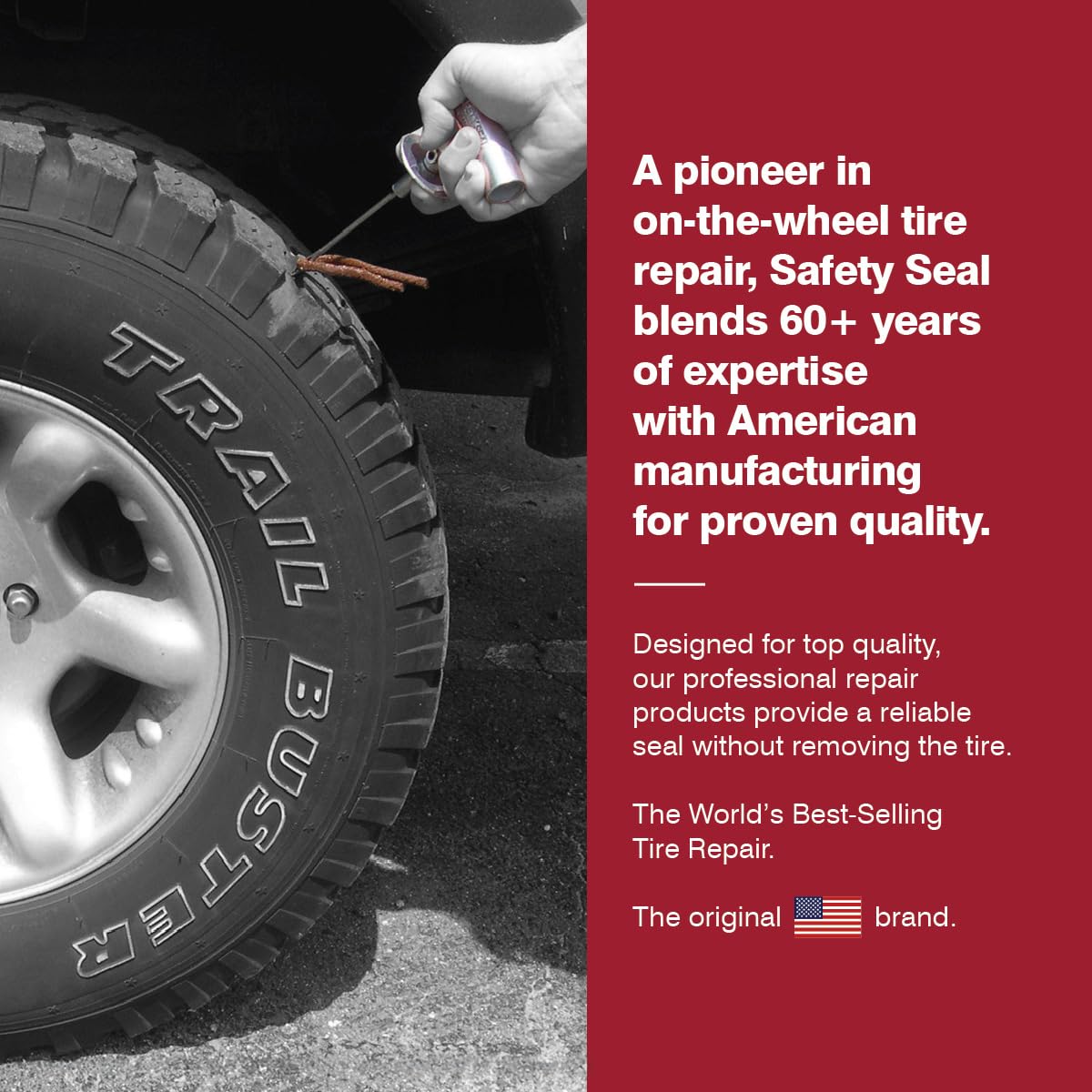 Safety Seal – Auto/LT Deluxe Kit, 60 Standard Repairs (4")