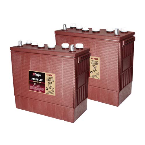 Trojan J185E-AC 12 Volt, 175 AH Deep Cycle Battery - 2 Pack