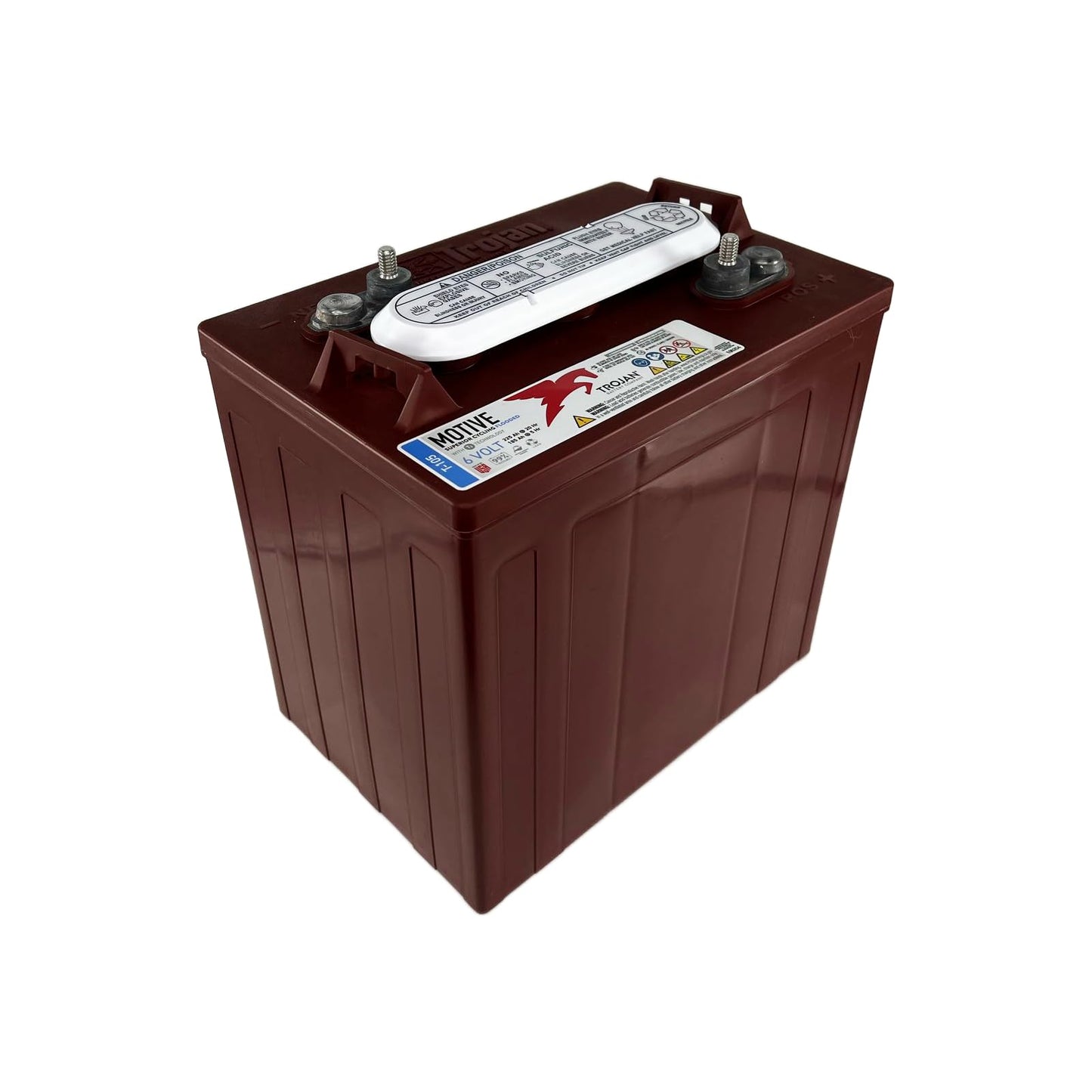 Trojan T-105 6V 225Ah Deep Cycle Flooded Lead Acid Battery, GC2 (Set of 12)