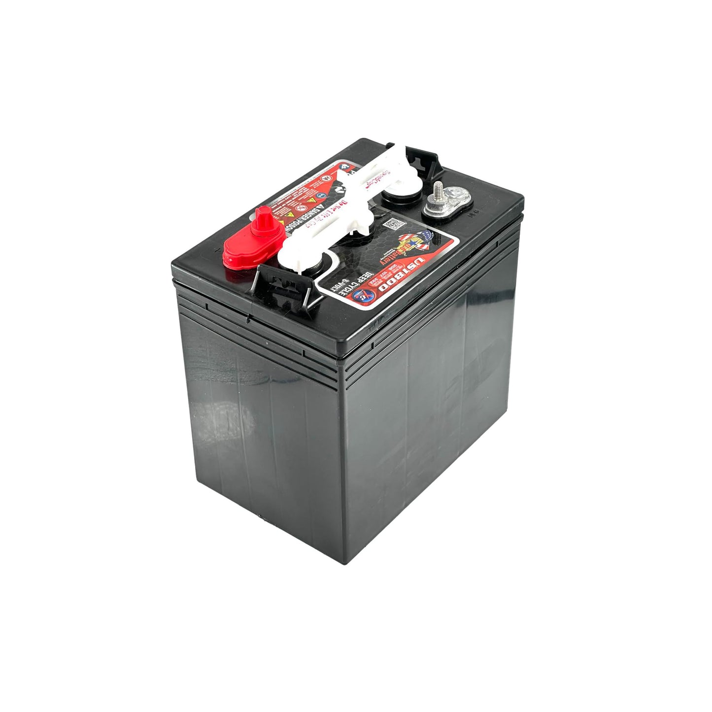 Set of 4 | US Battery US1800XC2 6 Volt 208Ah Deep Cycle Golf Cart, Solar, Marine, RV & Industrial Use Battery | BCI Group GC2 ~ Replaces T-605 T605 | T-105 T105