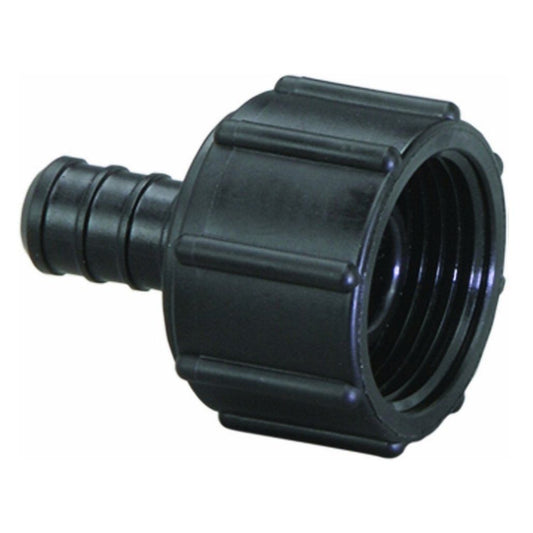 VIEGA 50023 Pureflow Zero Lead Poly Alloy Pex Crimp Port Adapter with 3/8" x 1/2" Crimp x Manabloc Port (10-Pack)