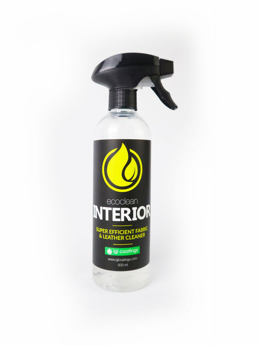 IGL Ecoclean Interior – Ultimate Fabric & Leather Cleaner | Powerful, Eco-Friendly Interior Care for Cars, Homes & Upholstery (500ml)