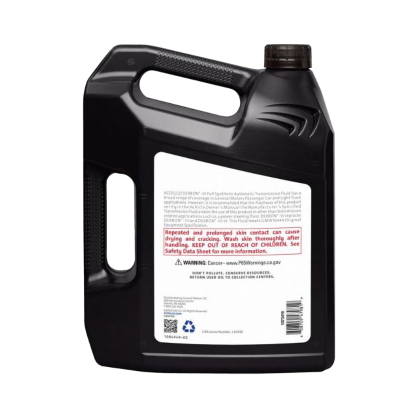 ACDelco GM 10-9244 (88865618) Original Equipment Dexron VI Full Synthetic Automatic Transmission Fluid - 1 gal (Case of 3)