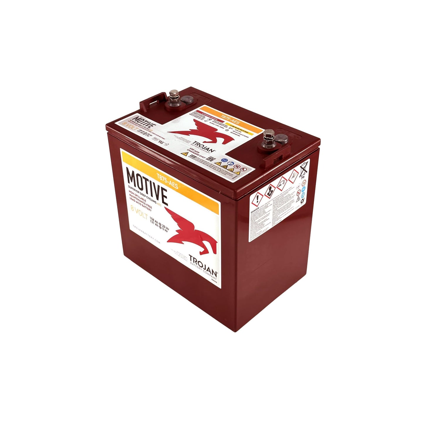 Trojan T875-AES 8V 158Ah VRLA AGM Battery (Set of 6)