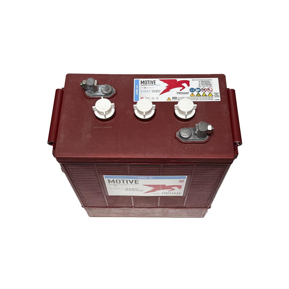Trojan J305G-AC 6V 315Ah Flooded Lead Acid Battery (Set of 4)