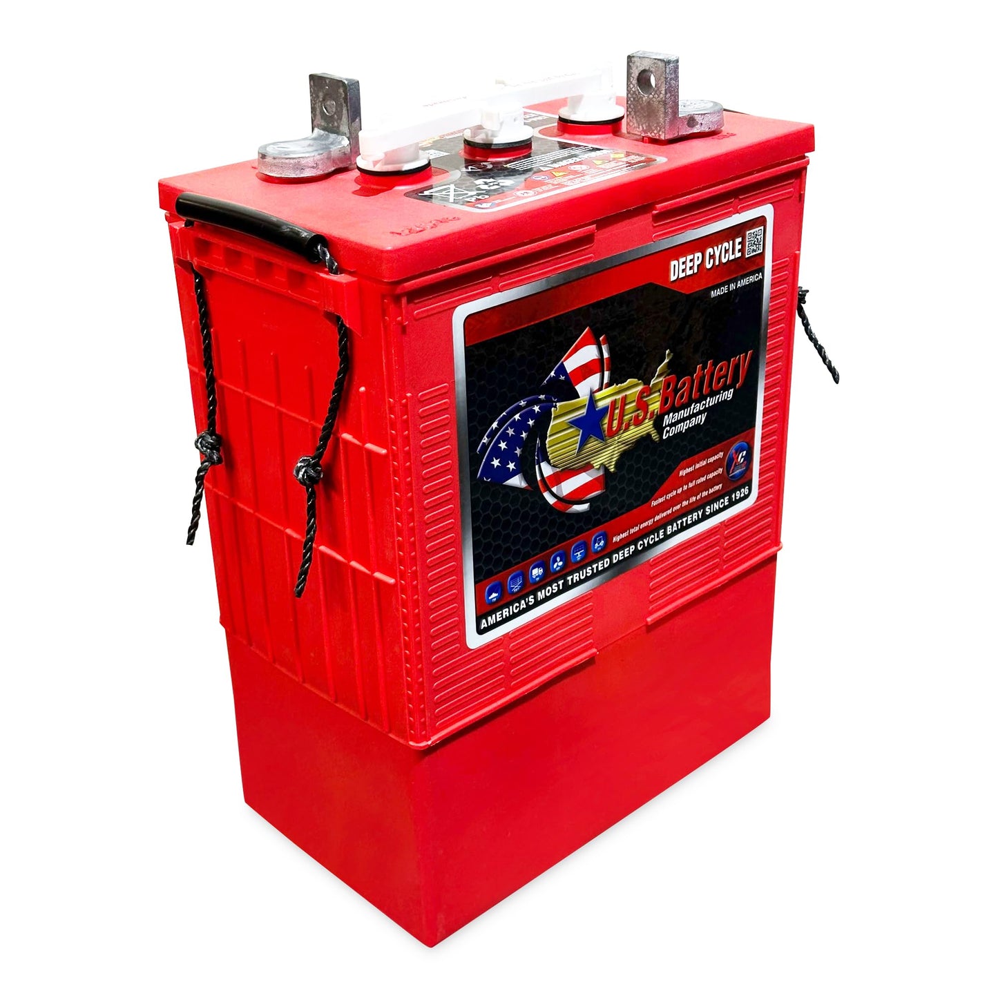 4pc US Battery USL16HC-XC2 Group Size 903 6V 420A Deep Cycle Flooded Lead Acid Battery