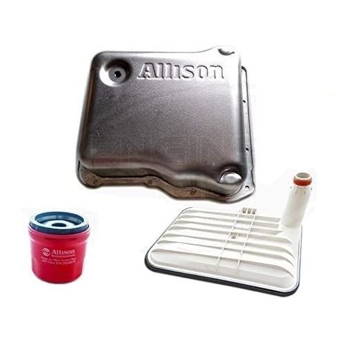 Genuine Allison 1000 Deep Pan Kit 2001-Present - Allison Deep Pan (29536522), Internal Deep Filter (29542824), AND External Spin On Filter (29539579)