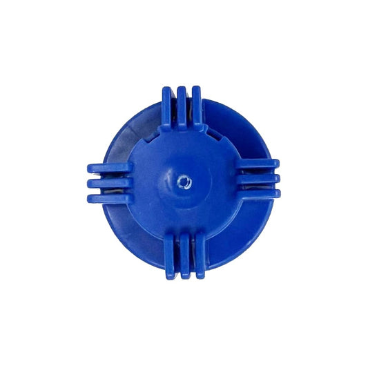 Stone River Golf Cart Battery Vent Cap - 1/4 Turn Bayonet Style (Color: Blue)