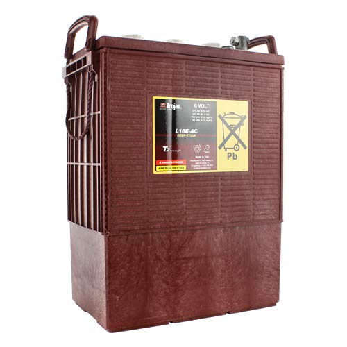 Trojan L16E-AC 370Ah Flooded Lead Acid BCI 903 Deep Cycle Battery x4