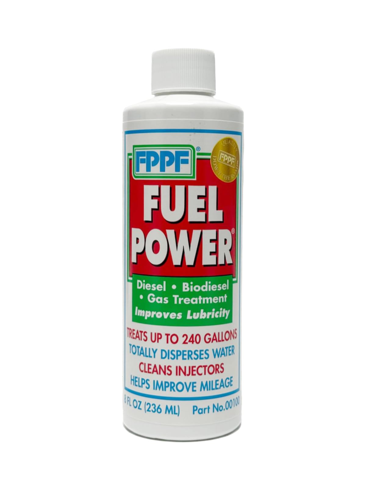 FPPF Fuel Power® 00100 Diesel & Gas Fuel Treatment – 8 oz. (Pack of 4)
